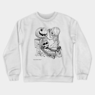 Pumpking Carving Crewneck Sweatshirt